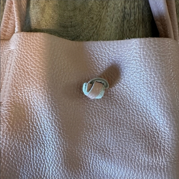 Borse in Pelle Womens Tote Bag Shoulder Straps Pebble Genuine Leather Italy Pink - Picture 6 of 8